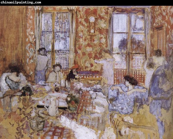 Edouard Vuillard Naked girls sitting on the sofa