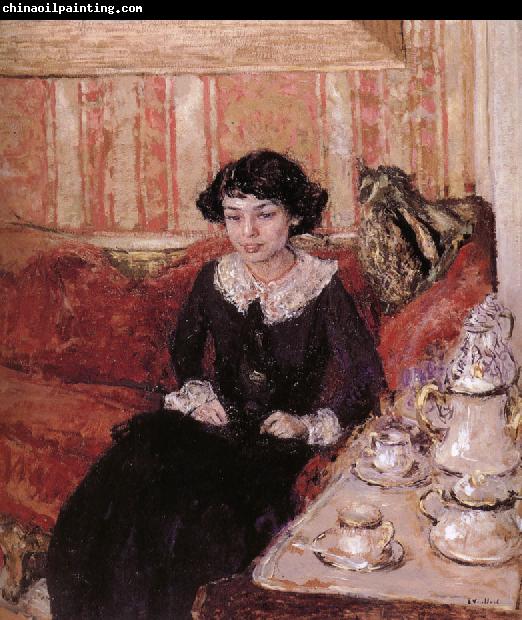 Edouard Vuillard Middle cecey baby portrait