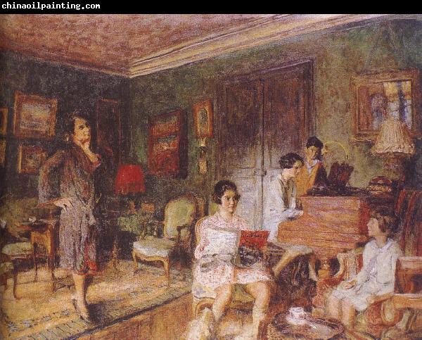 Edouard Vuillard Mrs Olga with her children