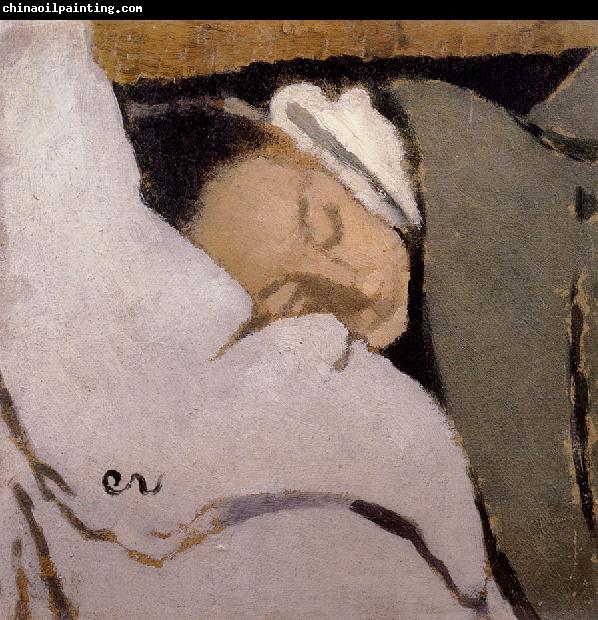 Edouard Vuillard Sleeping woman