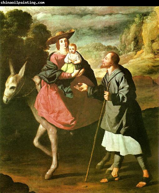 Francisco de Zurbaran the flight from egypt