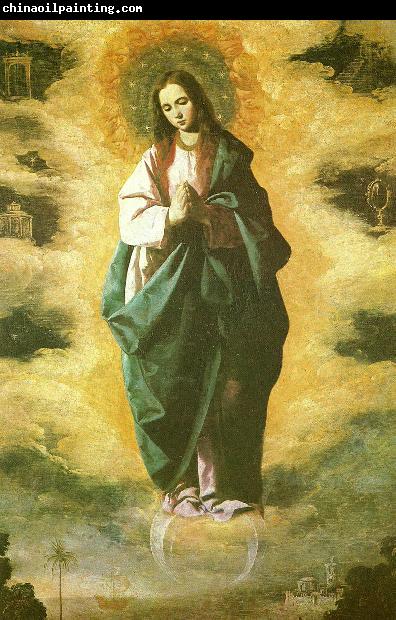 Francisco de Zurbaran immaculate virgin