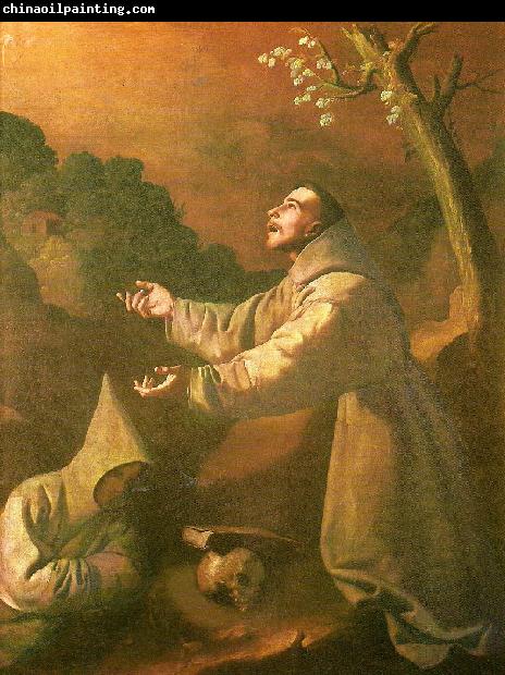 Francisco de Zurbaran stigmatization of st