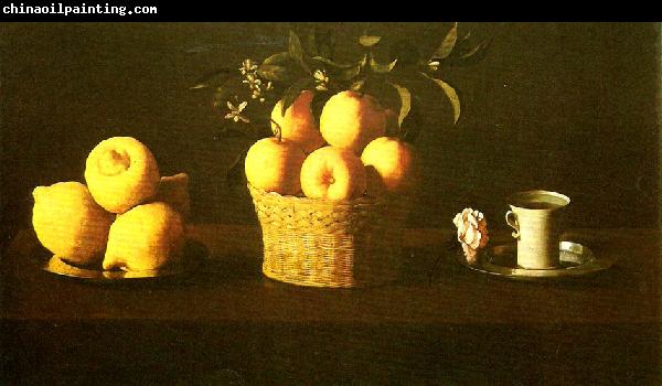 Francisco de Zurbaran still life