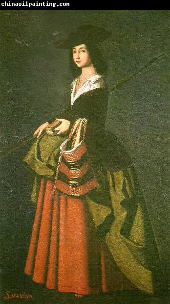 Francisco de Zurbaran st. marina