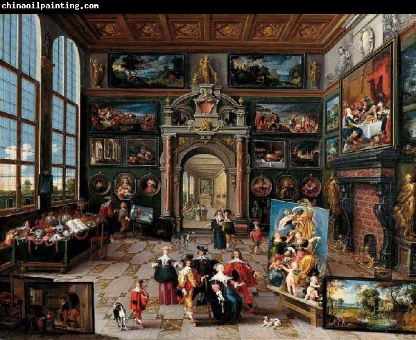 Frans Francken II Galerie eines Sammlers