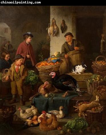 Henry Charles Bryant The Market Stall