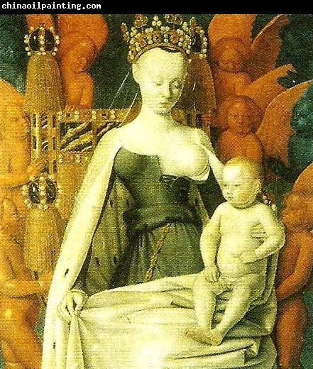 Jean Fouquet madonna och barn