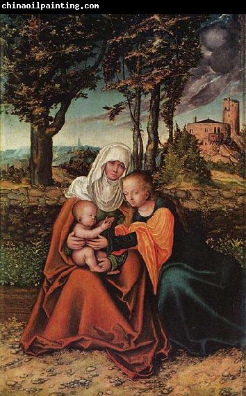 Lucas Cranach Hl. Anna Selbdritt