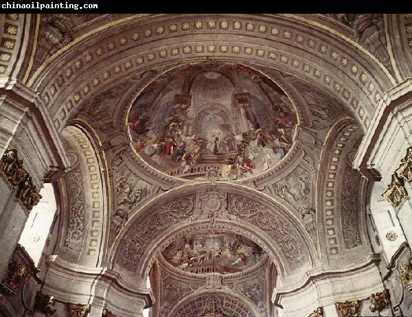 MAULBERTSCH, Franz Anton Decoration of the Cupola