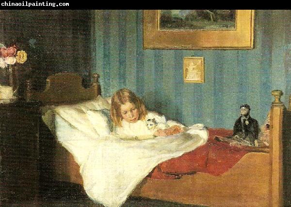 Michael Ancher en rekonvalescent. ca