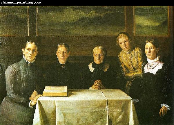 Michael Ancher det brondumske familiebillede