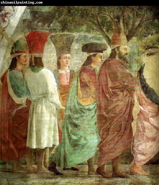 Piero della Francesca the legend of the true cross, detail