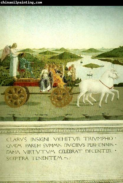 Piero della Francesca the triumph of federico da montefeltro