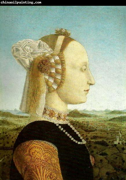 Piero della Francesca portrait of battista sforza