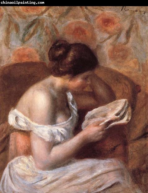 Pierre Auguste Renoir woman reading