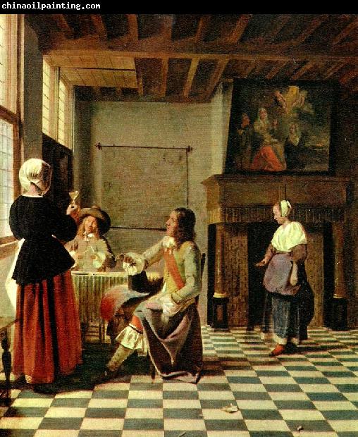 Pieter de Hooch interior