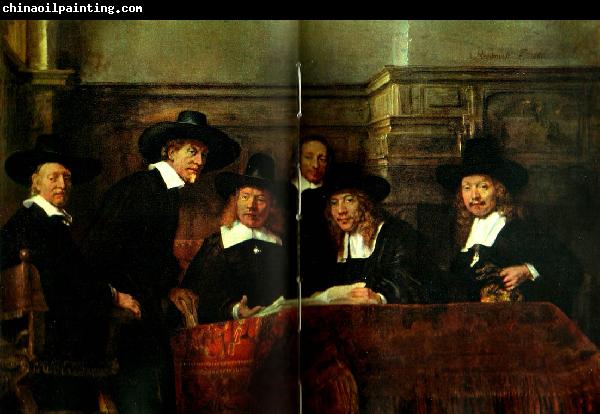 REMBRANDT Harmenszoon van Rijn styresmannen for kladeshandlarskraet