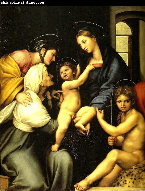 Raphael the madonna dell' impannata