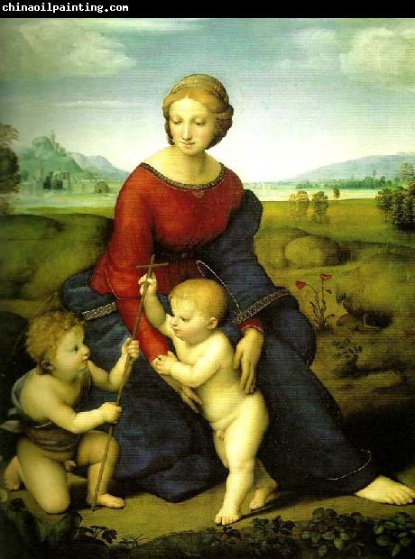 Raphael virgin and child with