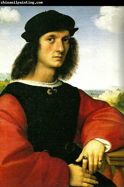 Raphael portrait of agnolo doni