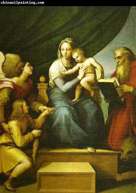 Raphael the madonna del pesce