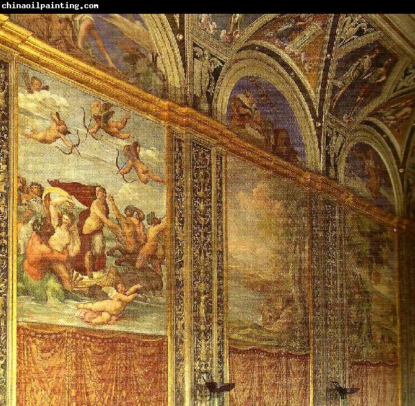 Raphael interior of the villa farnesina