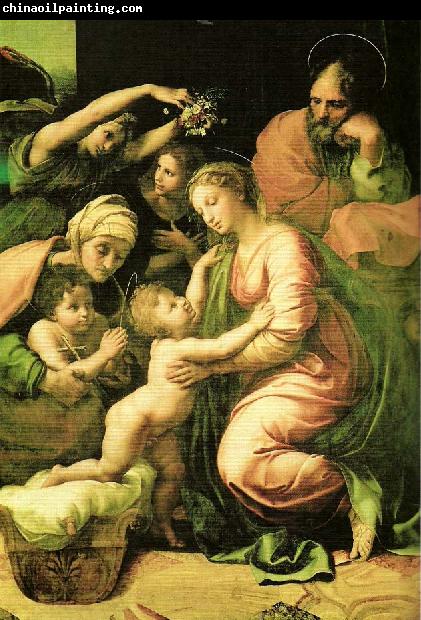 Raphael large holy family