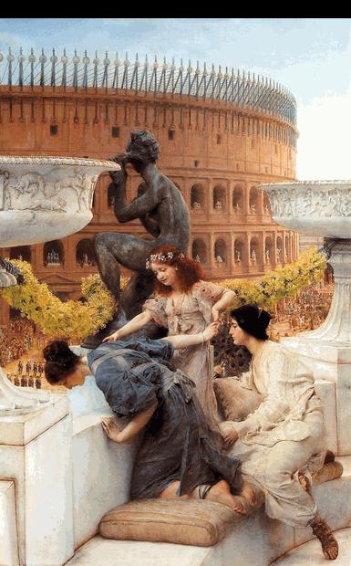 Sir Lawrence Alma-Tadema,OM.RA,RWS The Colosseum