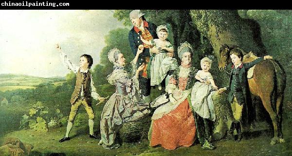 ZOFFANY  Johann the bradshaw family, c.