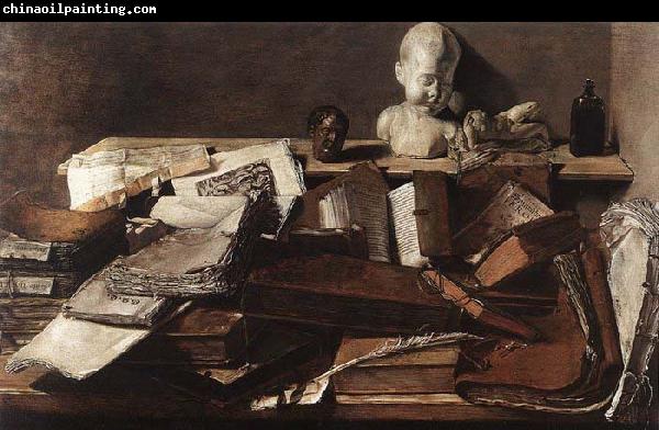 unknow artist Still-Life with Books