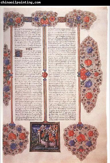 unknow artist Bible of Borso d'Este