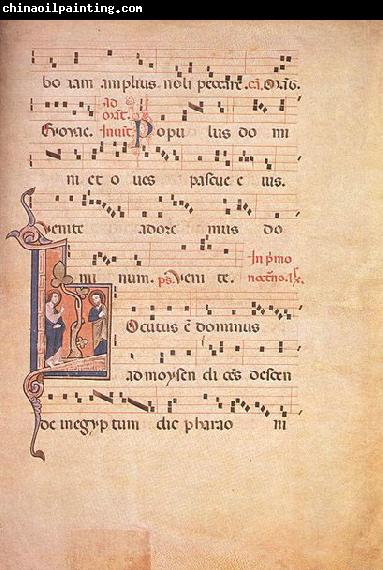 unknow artist Fragment of an Antiphonale after