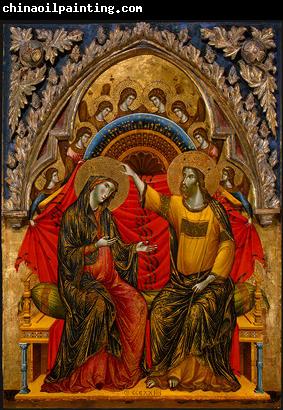 unknow artist Coronation of the Virgin