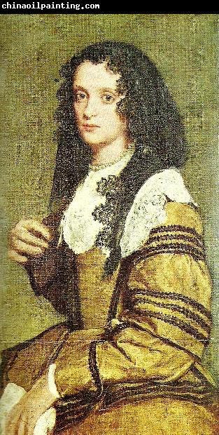 unknow artist woman in a mantilla