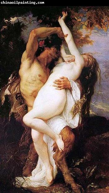 Alexandre Cabanel Nymphe et Saty