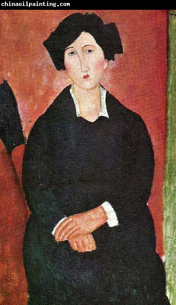 Amedeo Modigliani den italienska kvinna