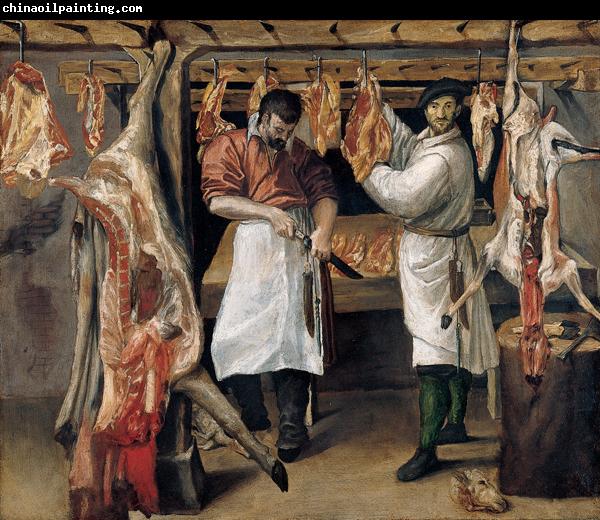 Annibale Carracci The Butchers Shop