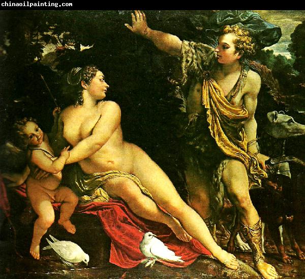 Annibale Carracci adonis overraskande venus