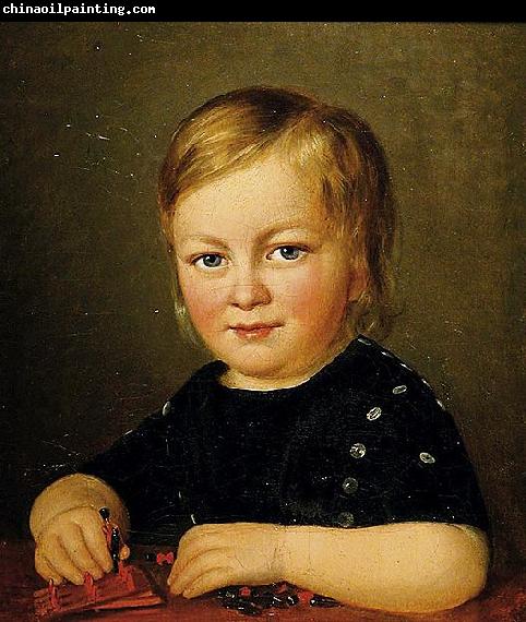 Anonymous Child with toy figures