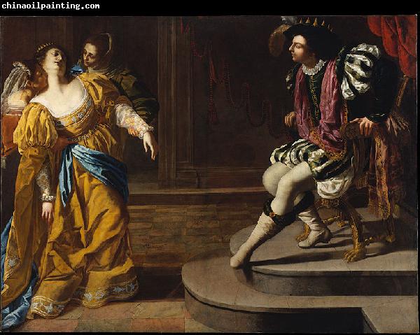 Artemisia gentileschi Esther before Ahasuerus