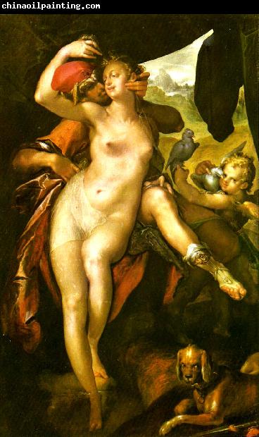 Bartholomeus Spranger venus och adonis