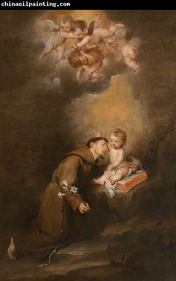 Bartolome Esteban Murillo San Antonio de Padua con el Nino