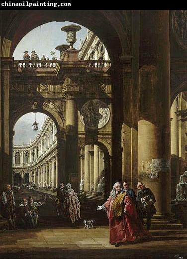 Bernardo Bellotto Self-portrait as Venetian ambassador.