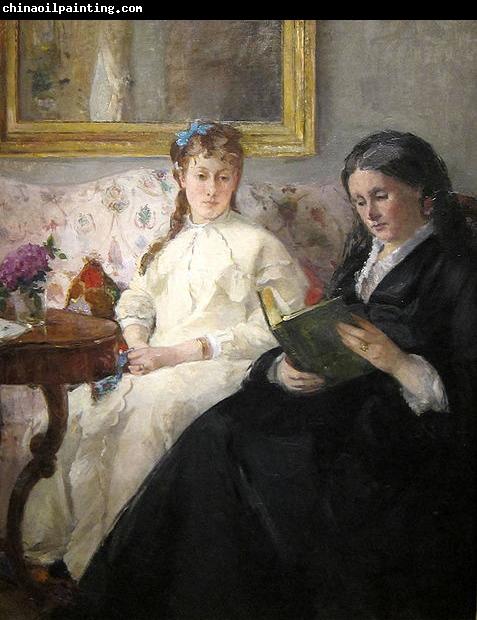 Berthe Morisot Mother and Sister of the Artist