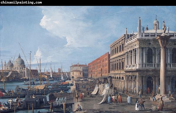 Canaletto The Molo Venice