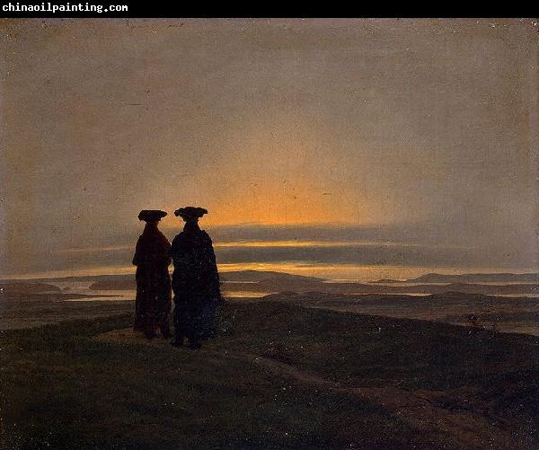 Caspar David Friedrich Sunset