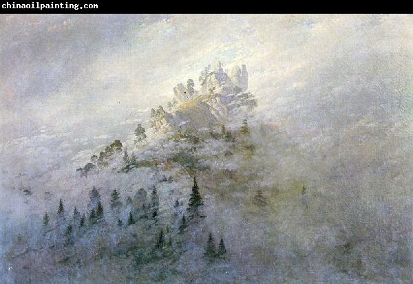 Caspar David Friedrich Morgennebel im Gebirge