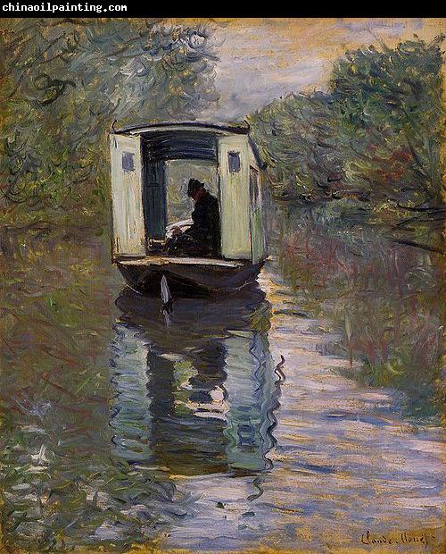 Claude Monet Le Bateau-atelier