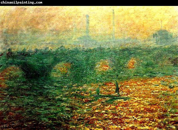 Claude Monet waterloo bridge